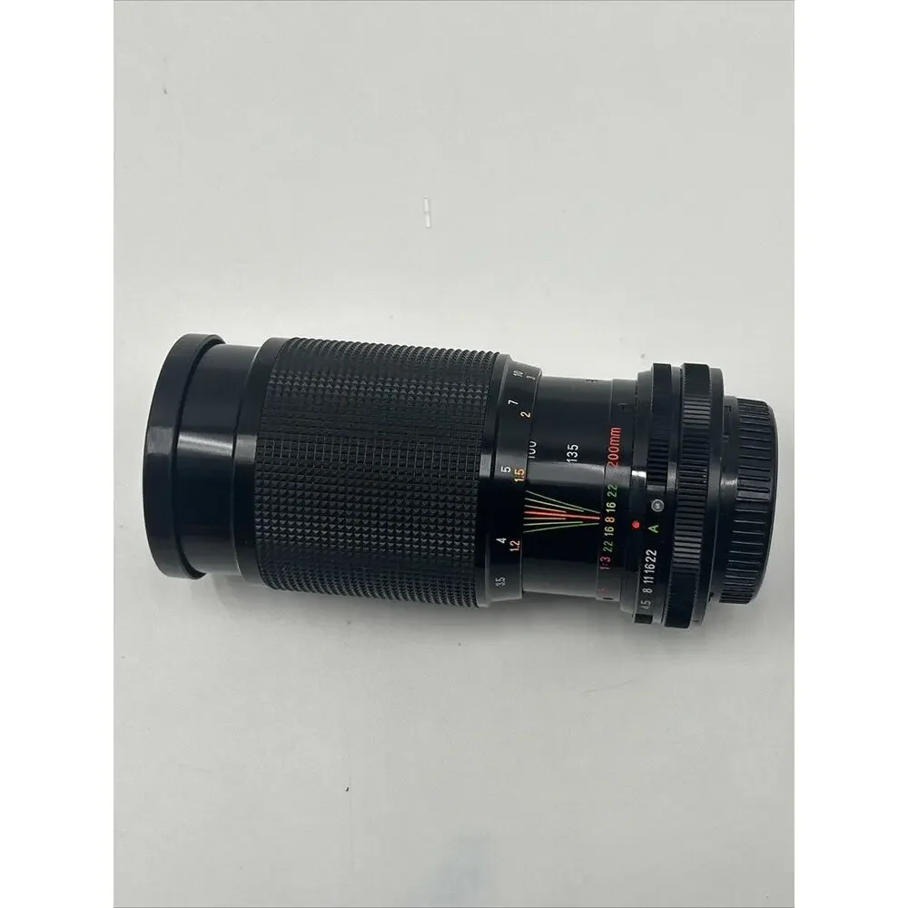 Canon Lens GEMINI 1:4.5 80-200mm MACRO MC ZOOM 55 Lens for Canon MADE IN JAPAN